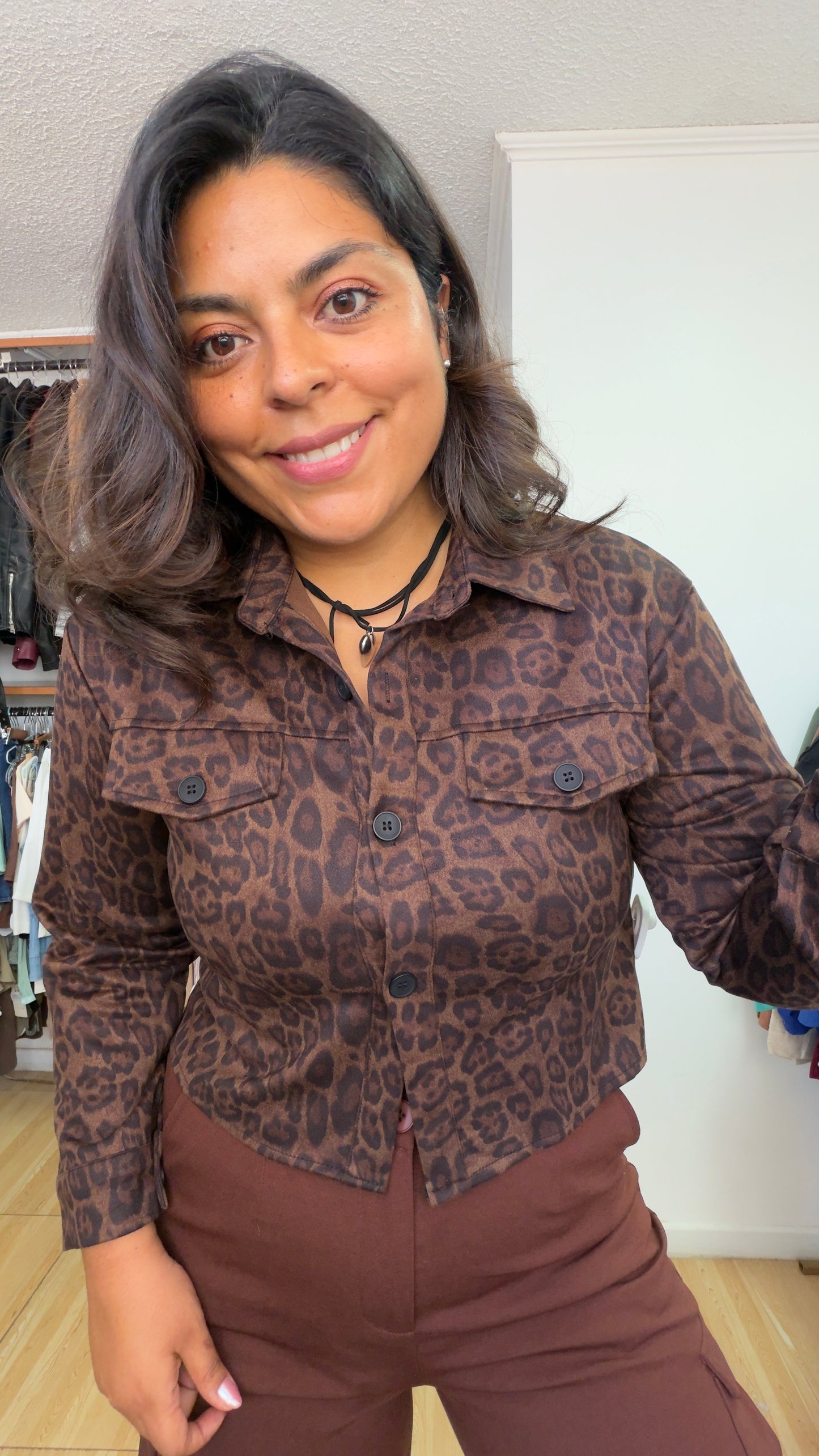 Gamuza animal print