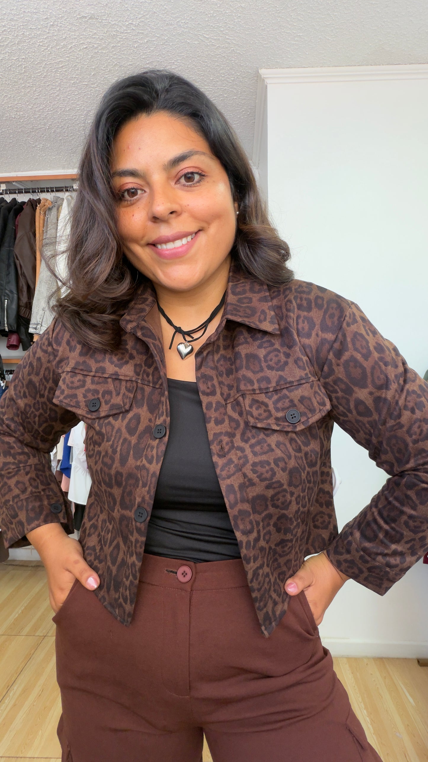 Gamuza animal print