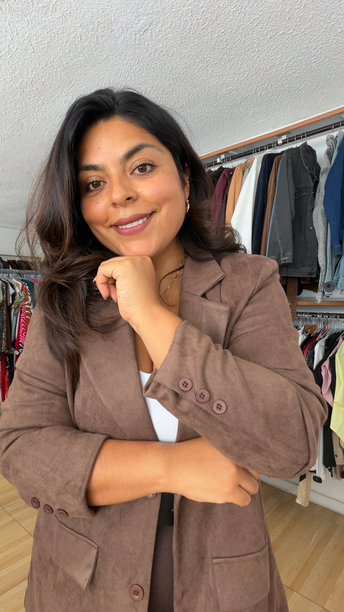 Blazer Gamuza