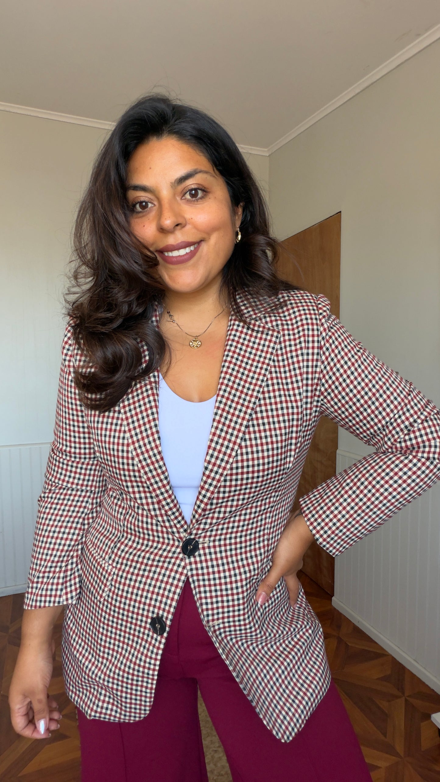 blazer cuadrille