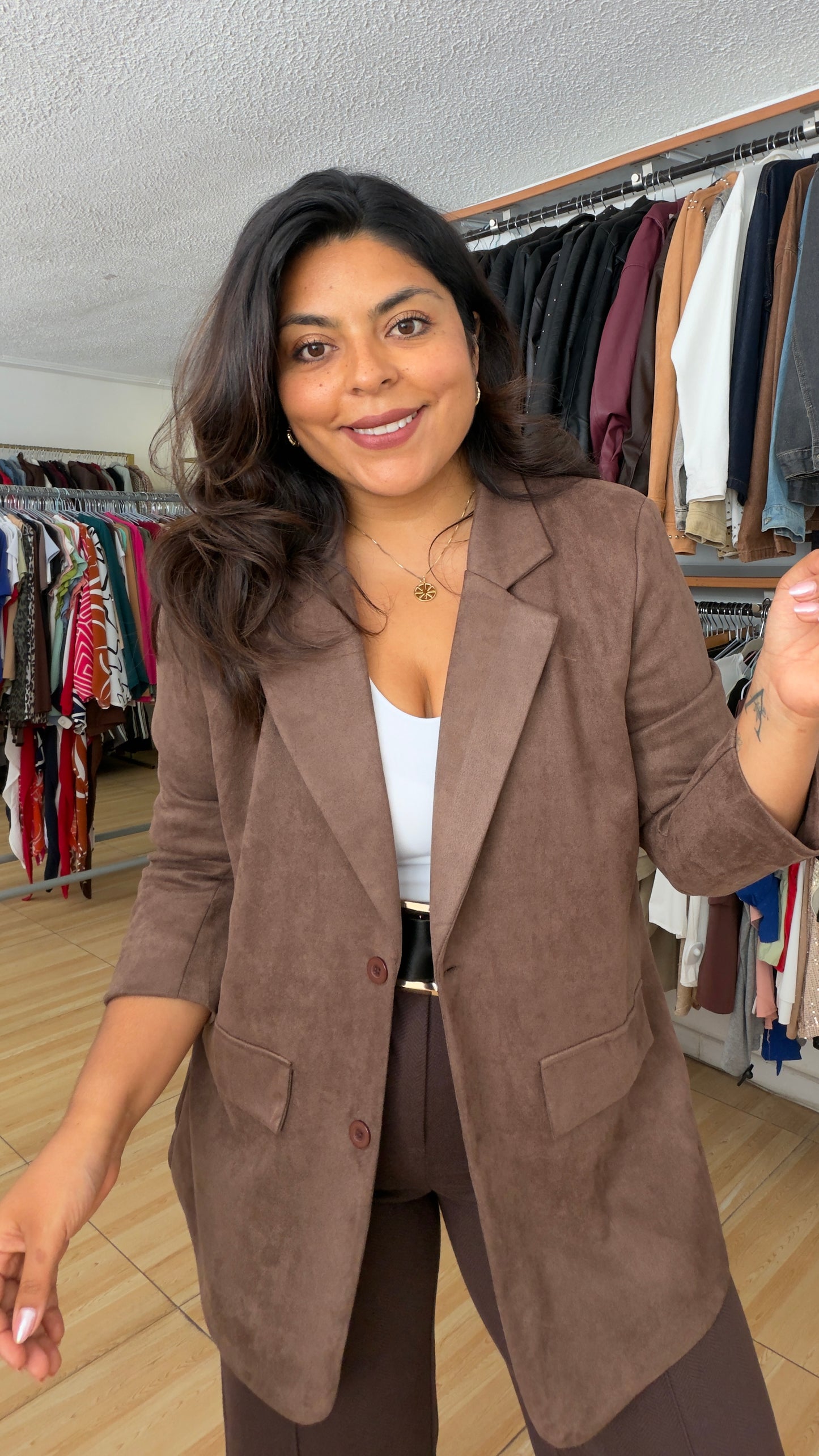 Blazer Gamuza