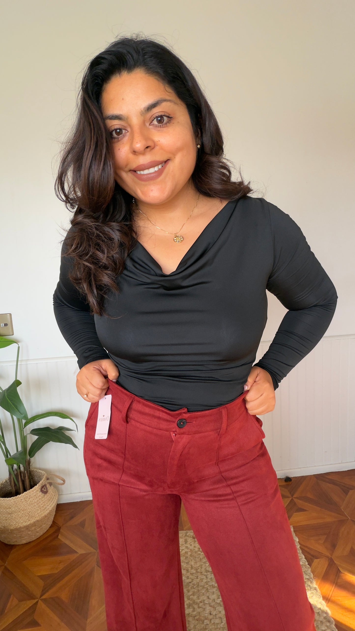 Pantalón gamuza