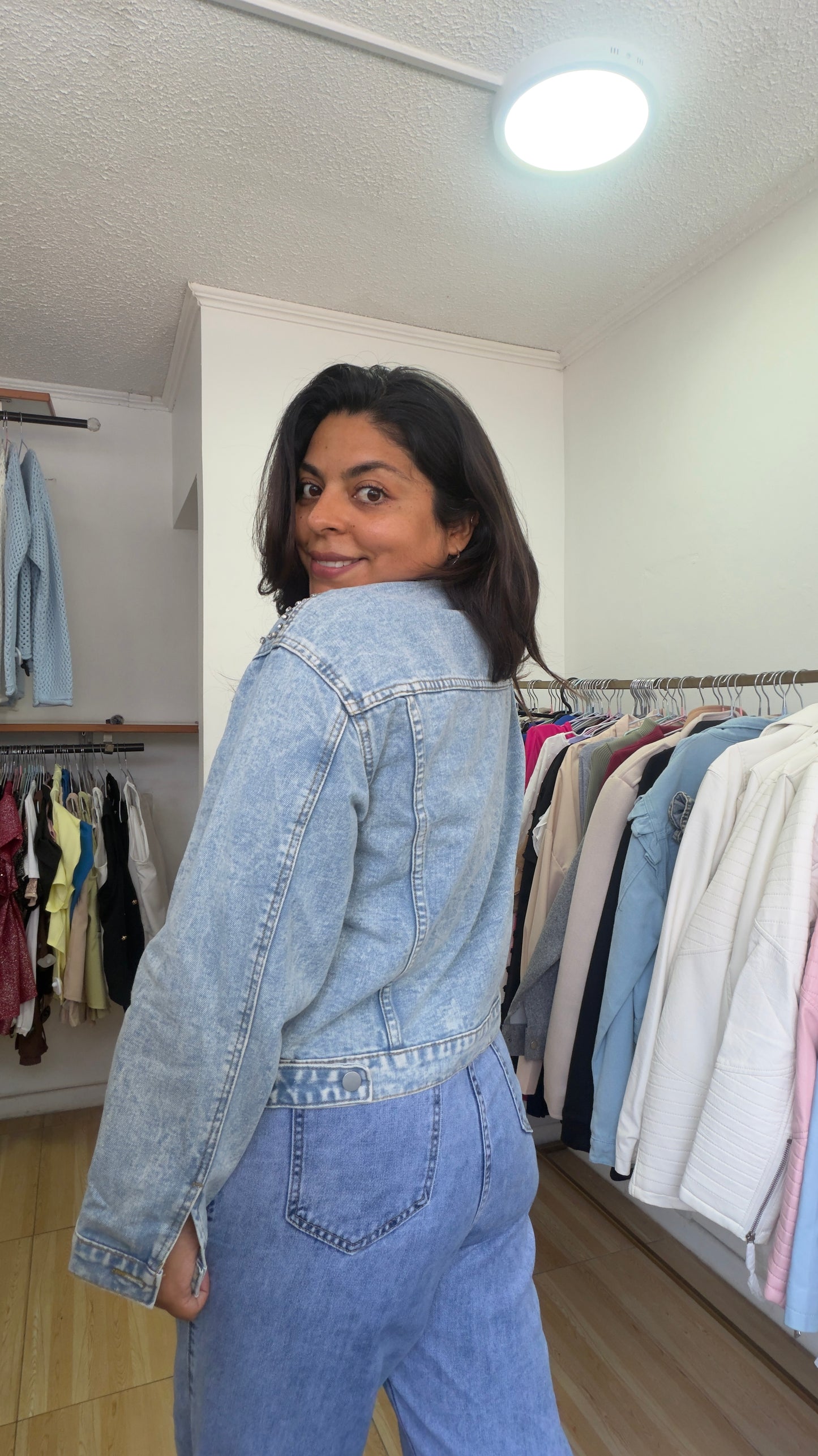 Chaqueta Brillos