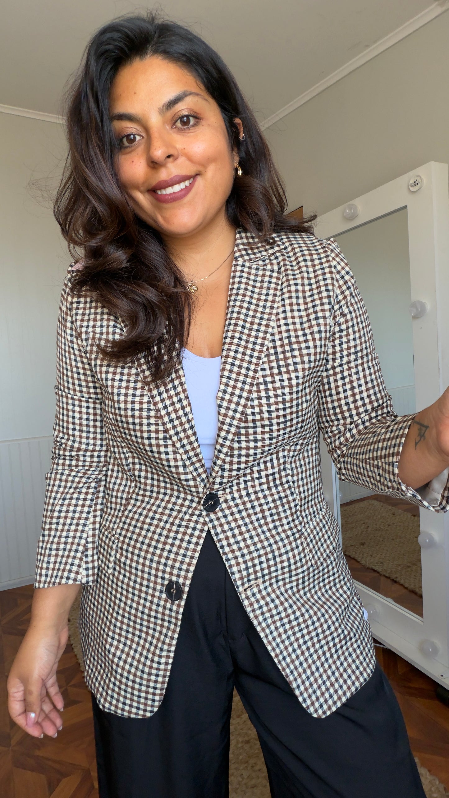 blazer cuadrille