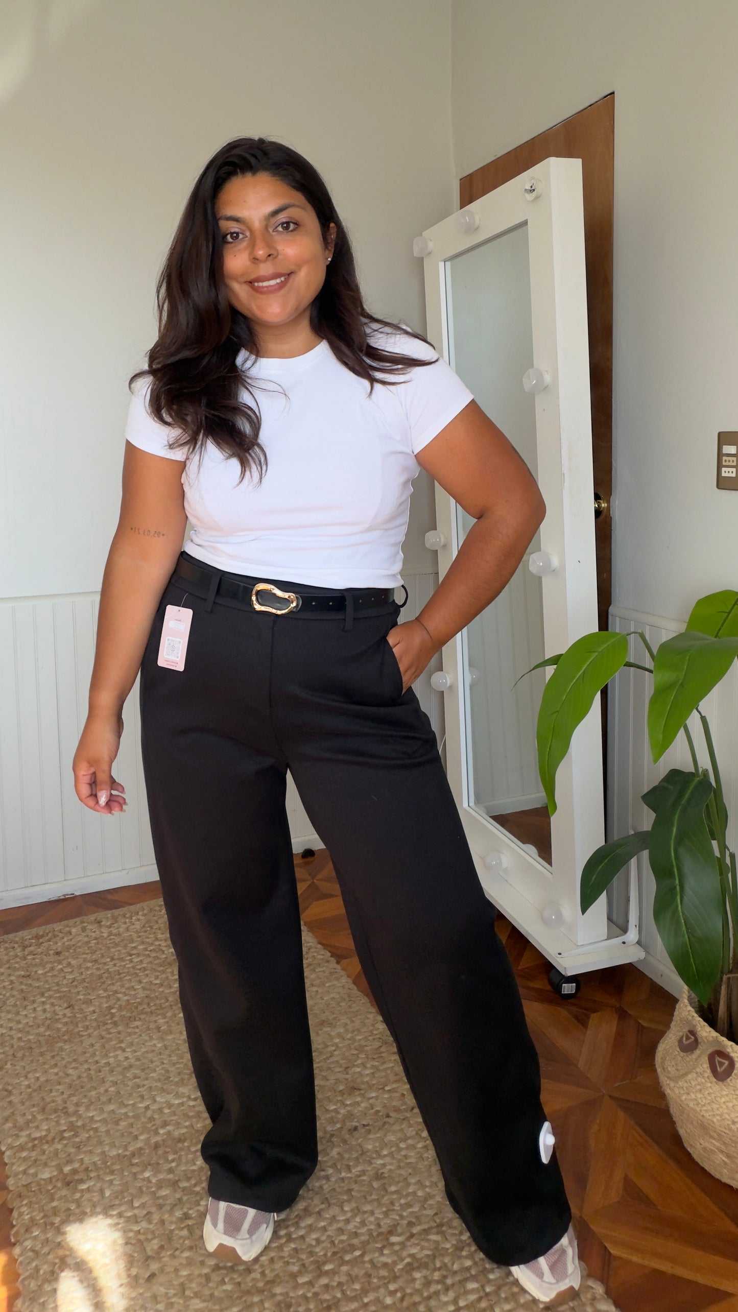 Pantalon  paño linea