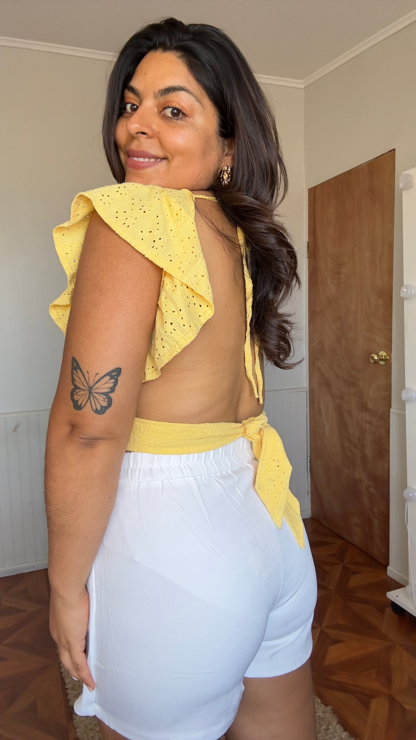 Crop mariposa