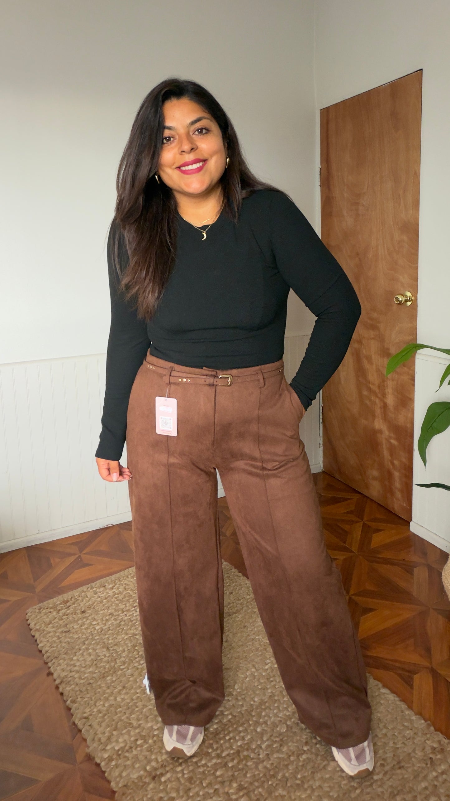 Pantalon gamuza líneas 2