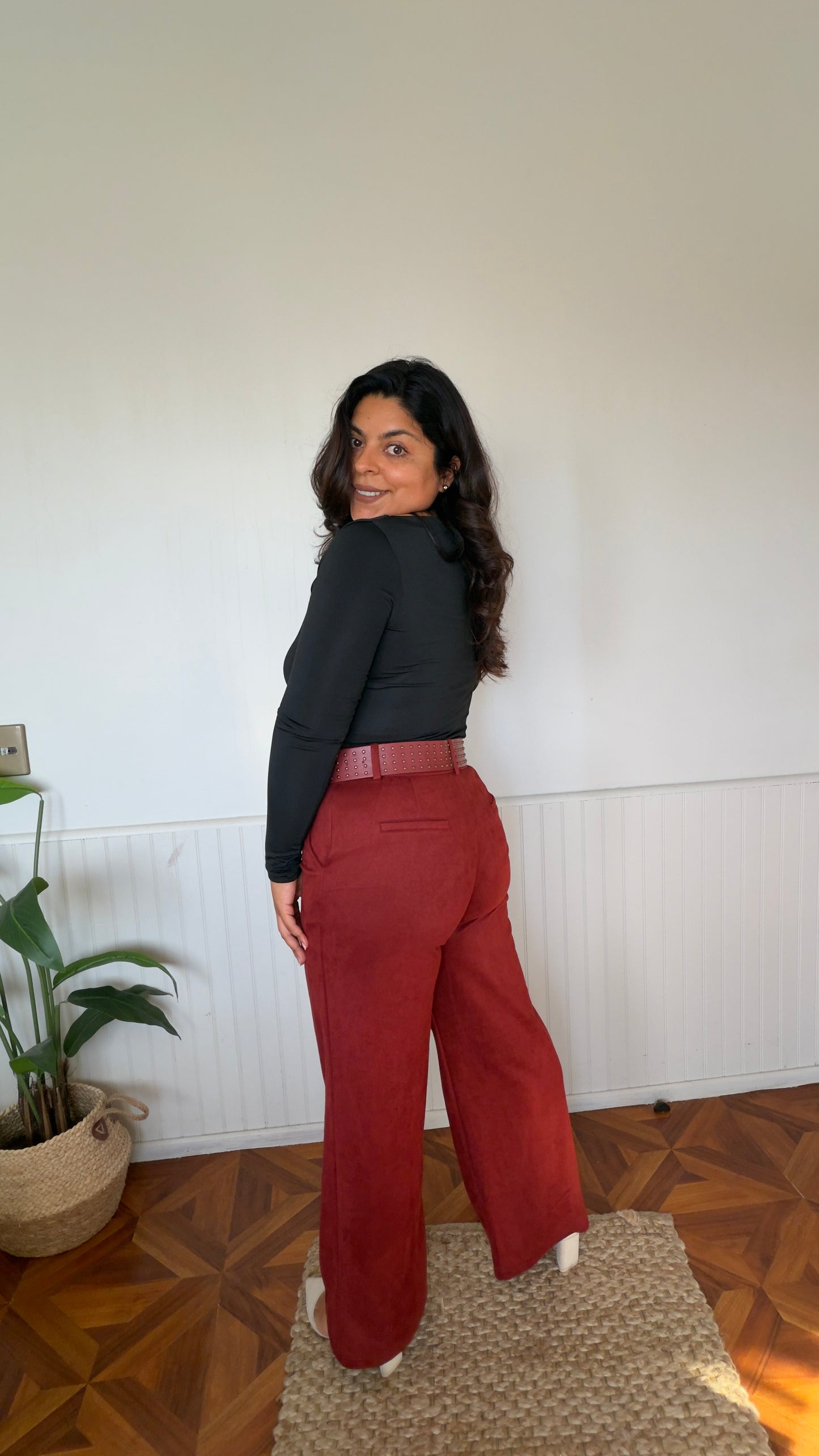 Pantalón gamuza