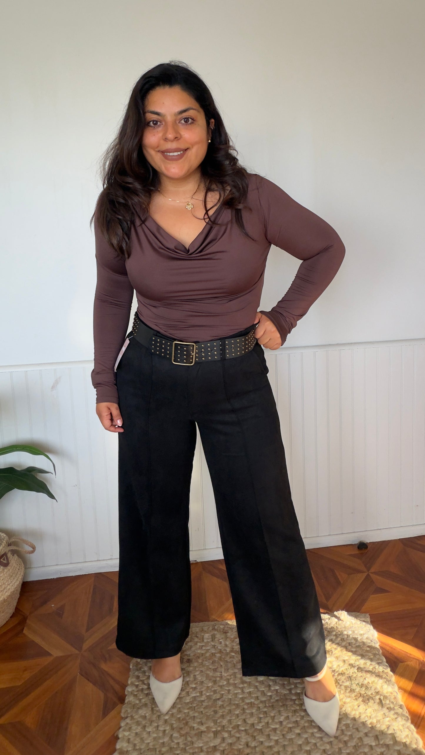 Pantalón gamuza