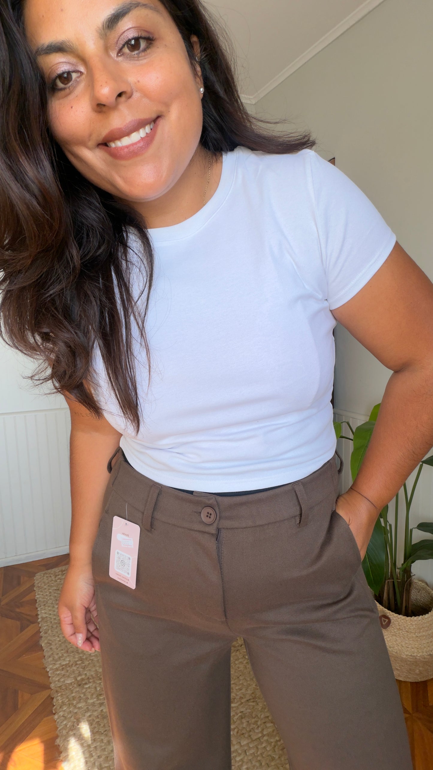 Pantalon  paño linea