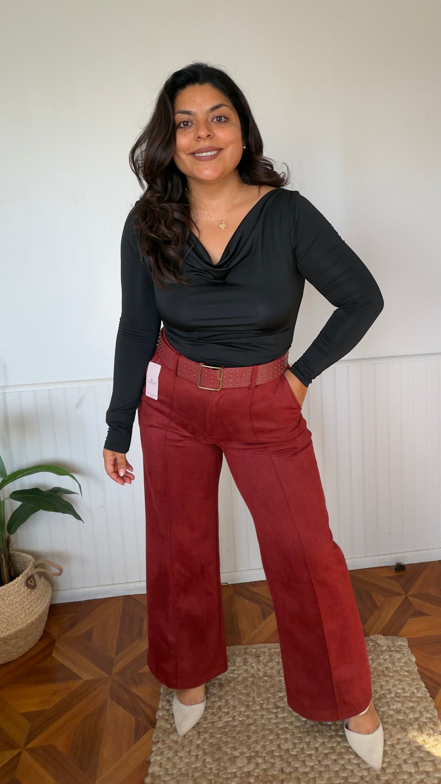 Pantalón gamuza