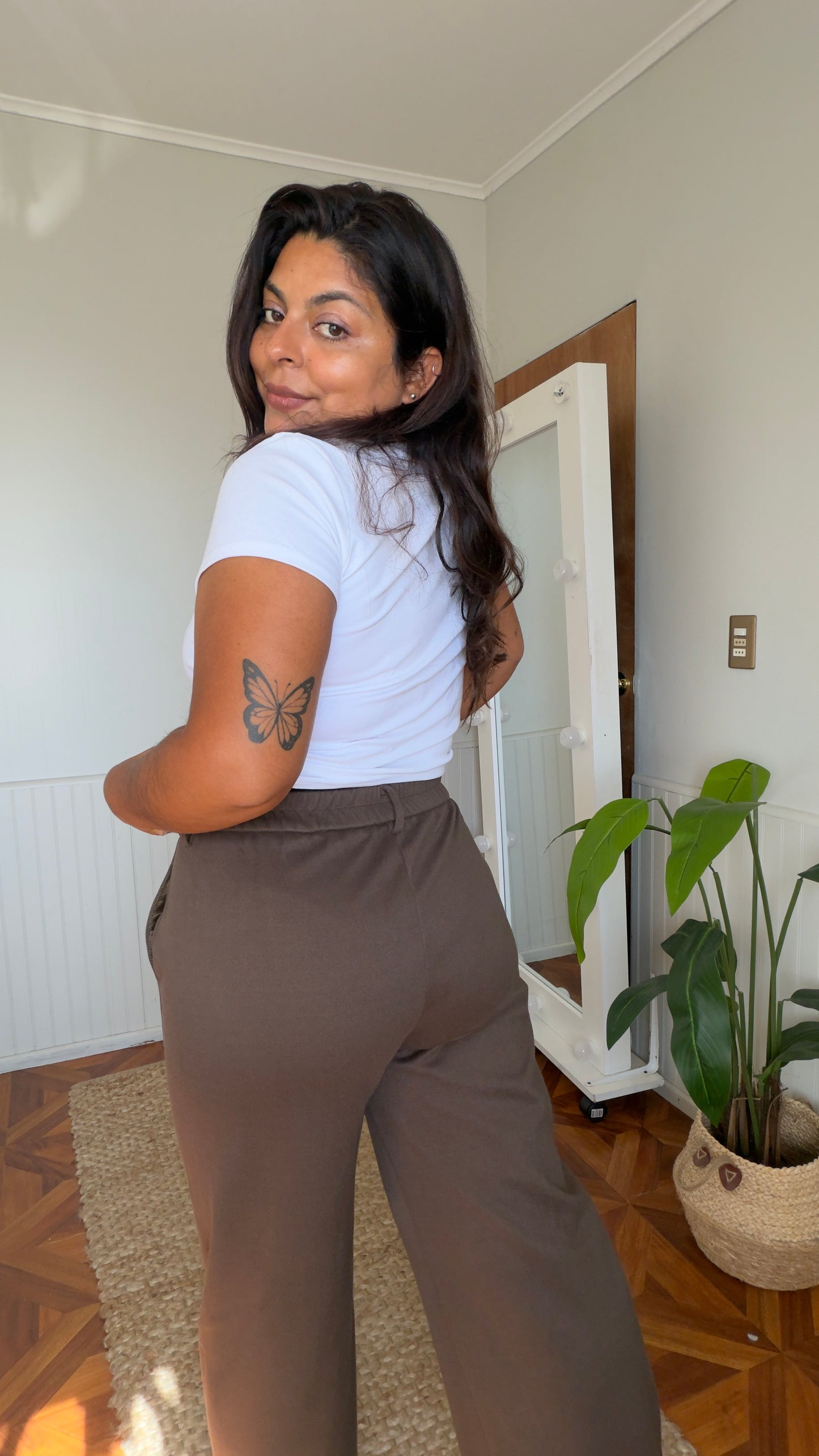 Pantalon  paño linea