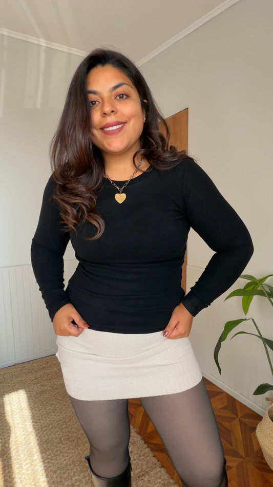 Polera piel durazno