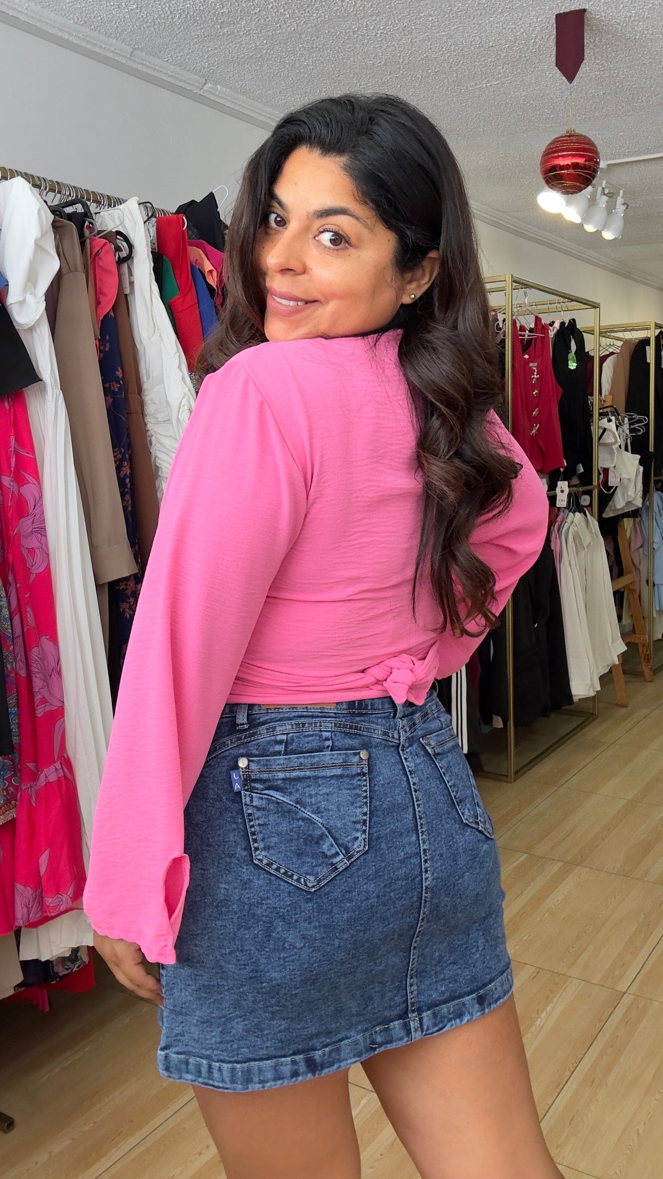 Falda Short Jeans