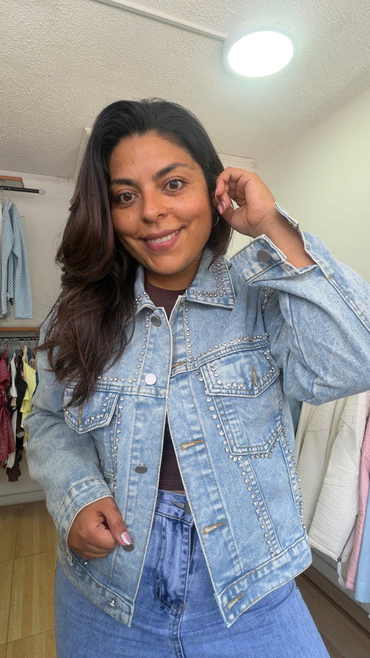 Chaqueta Brillos