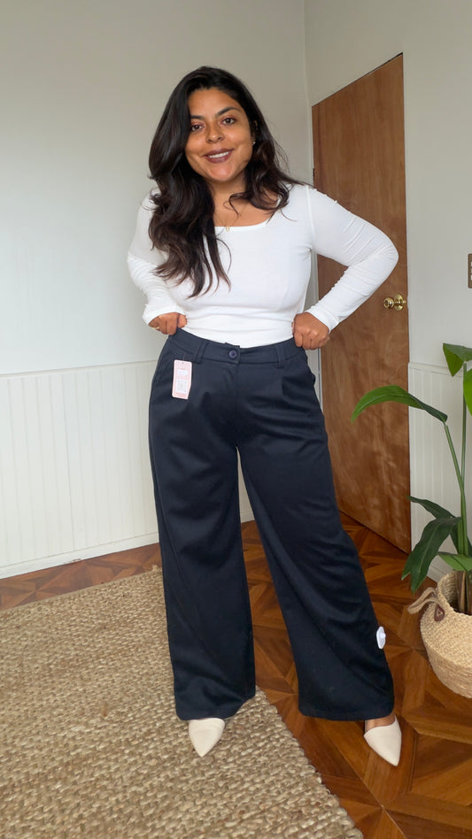 Pantalon de paño con pinza