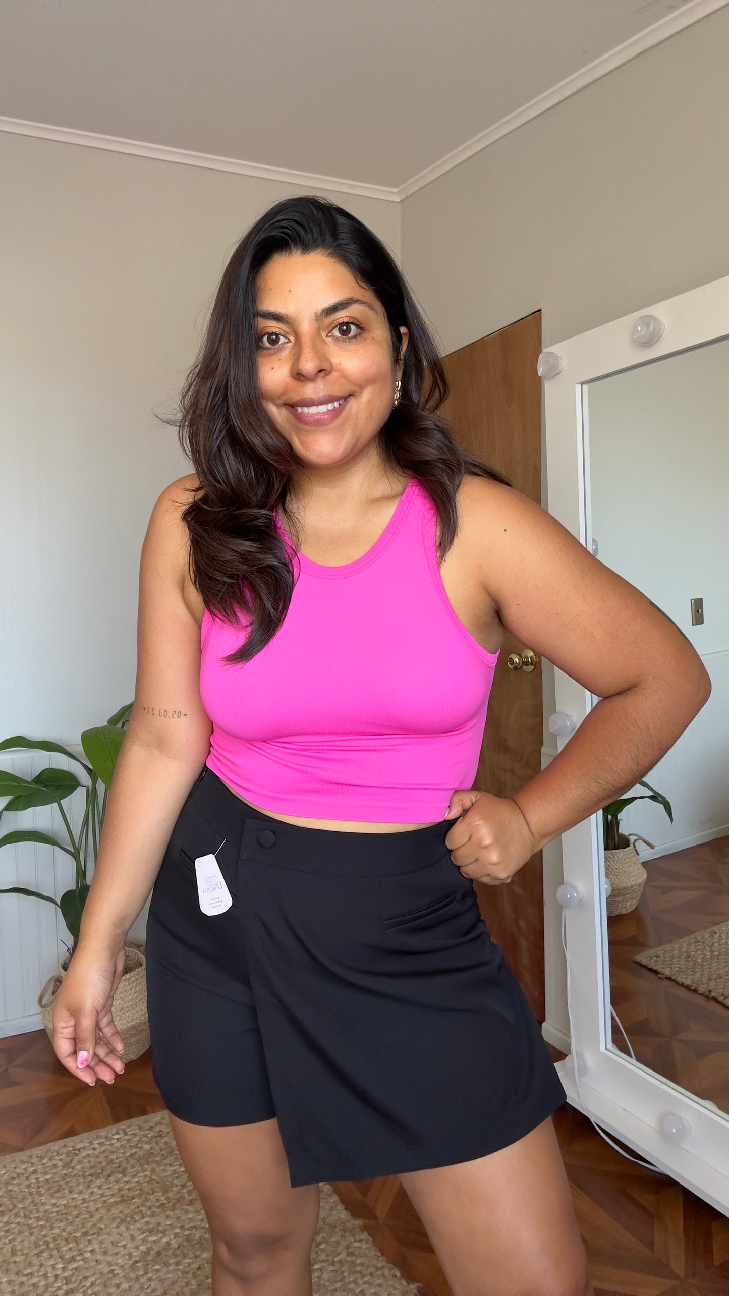 Crop top rib