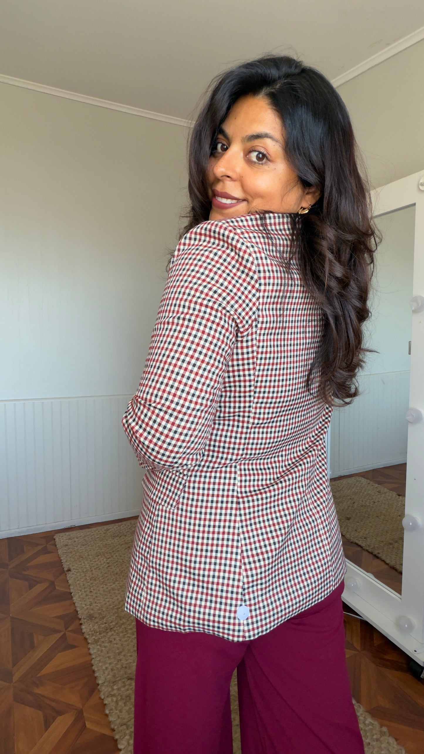 blazer cuadrille