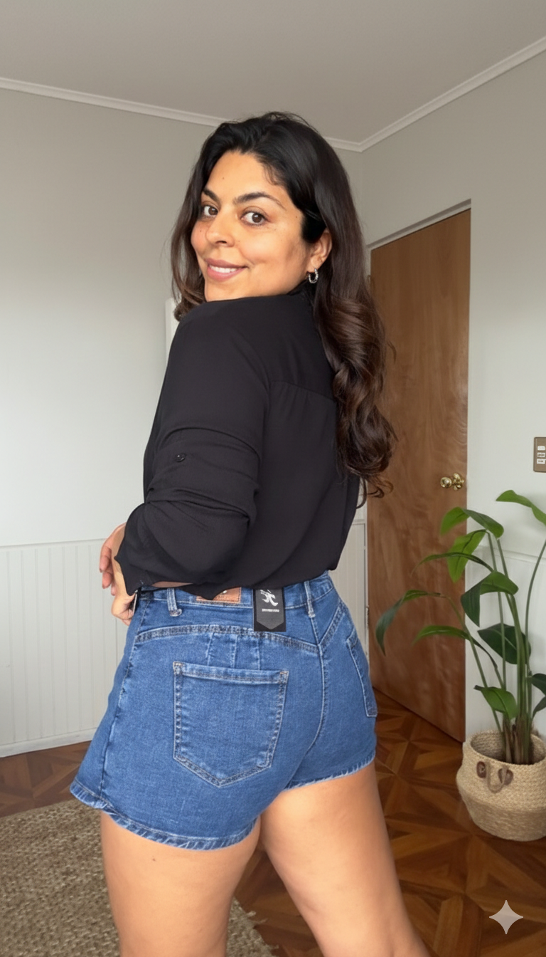 Short Falda Jeans