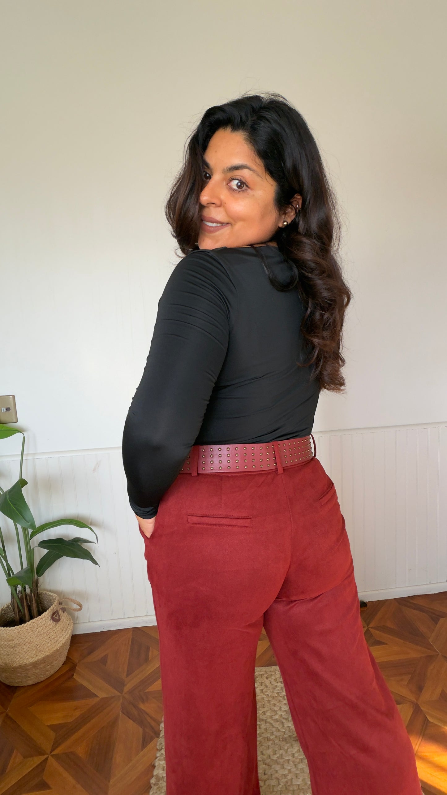 Pantalón gamuza