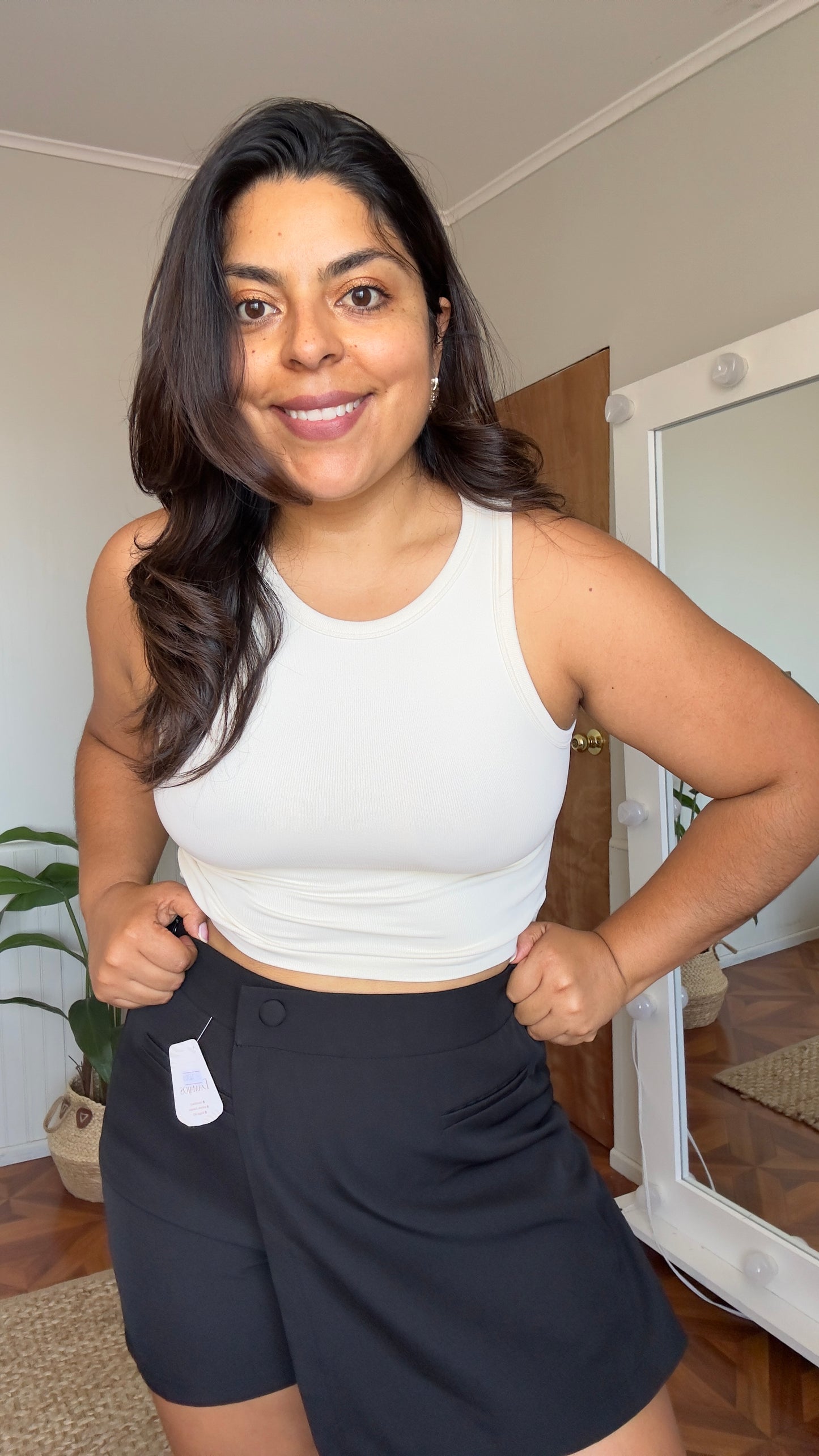Crop top rib