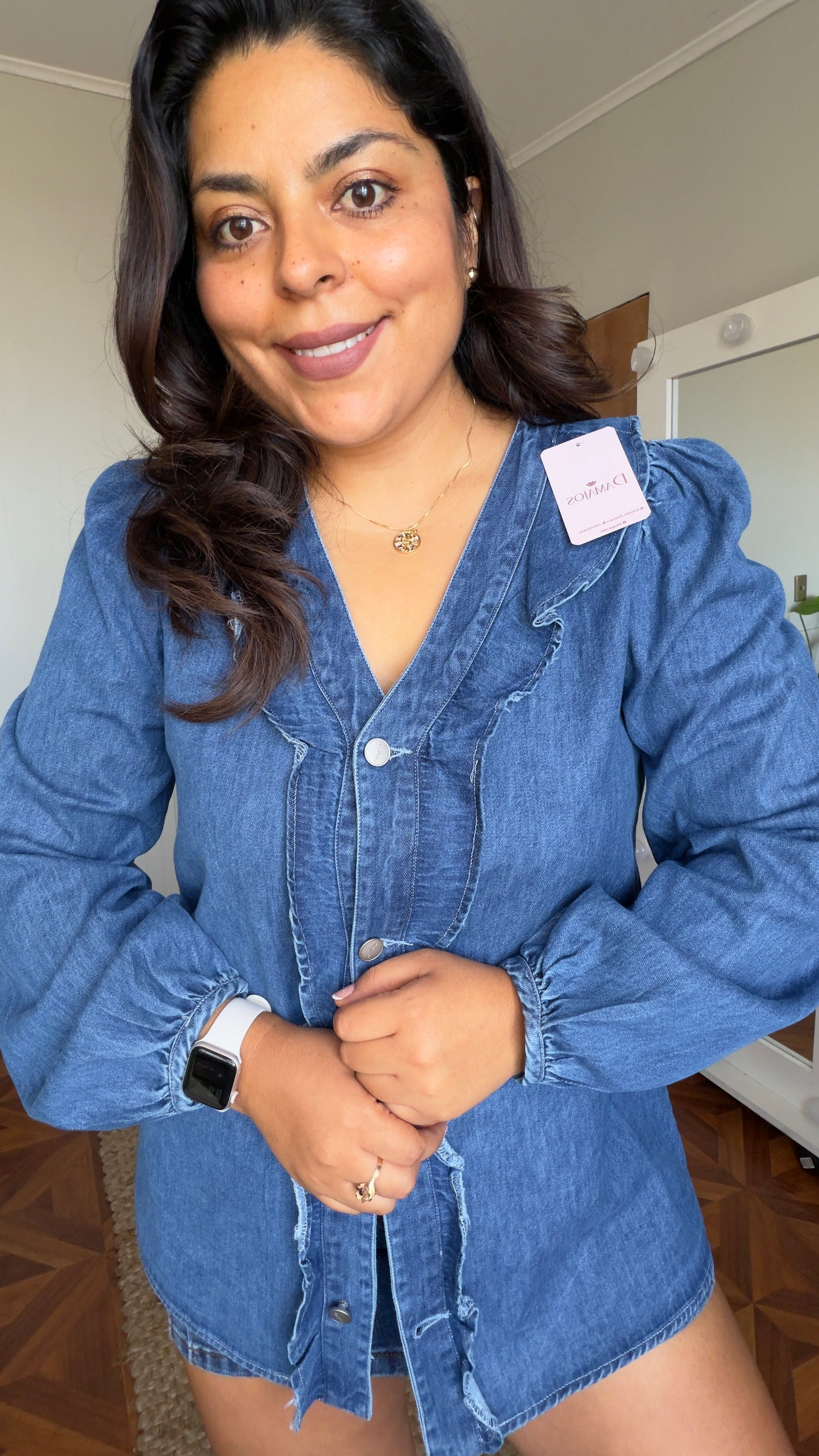 Camisa vuelos jeans