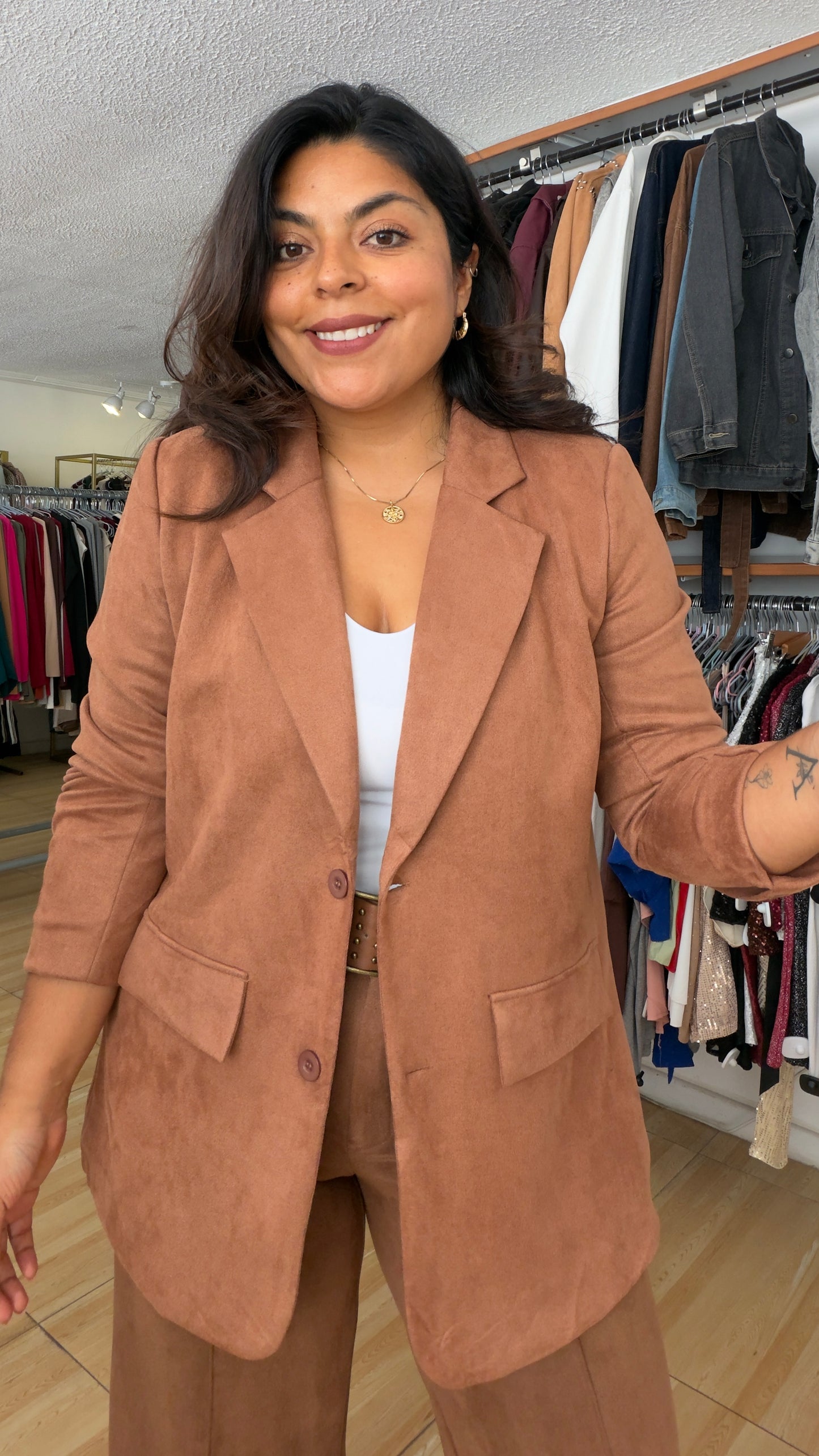 Blazer Gamuza