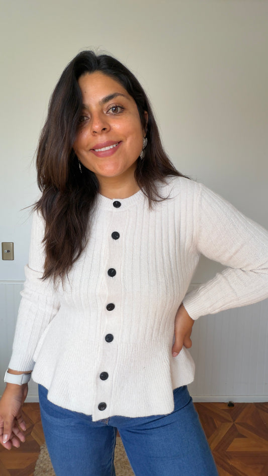 Suéter peplum