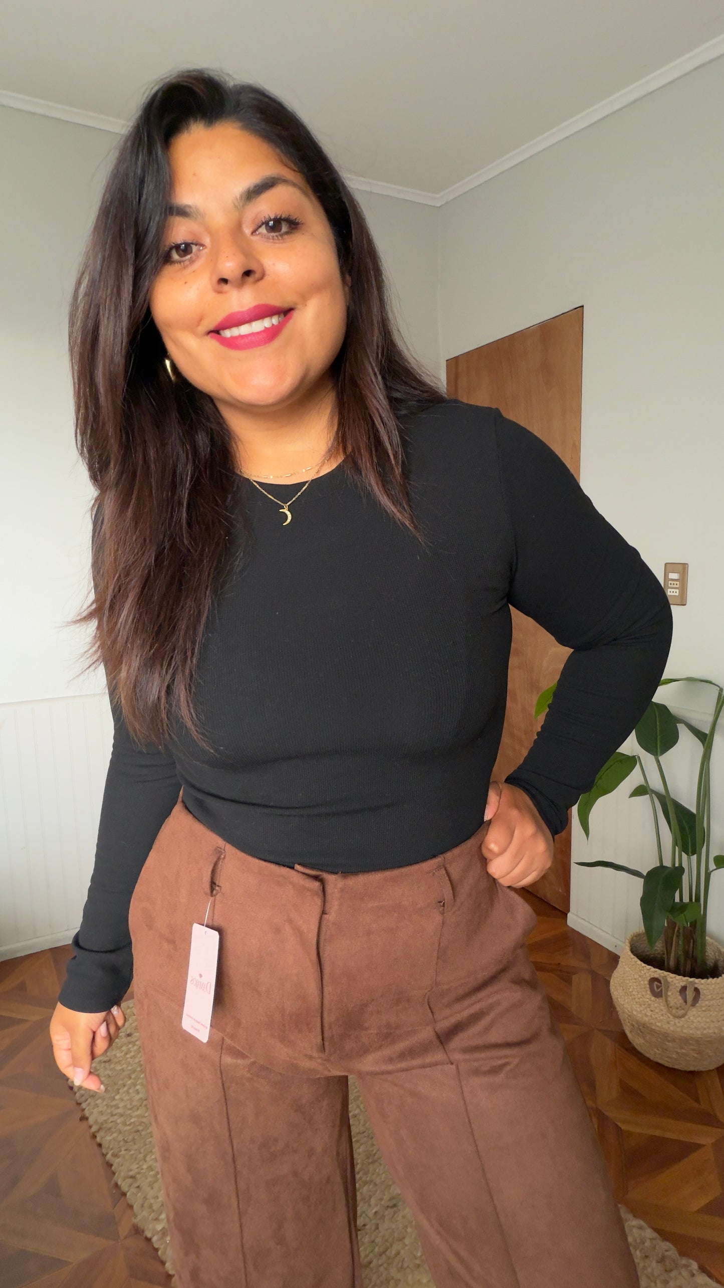 Pantalon gamuza líneas 2